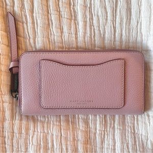 Marc Jacobs Zip Wallet, pastel purple